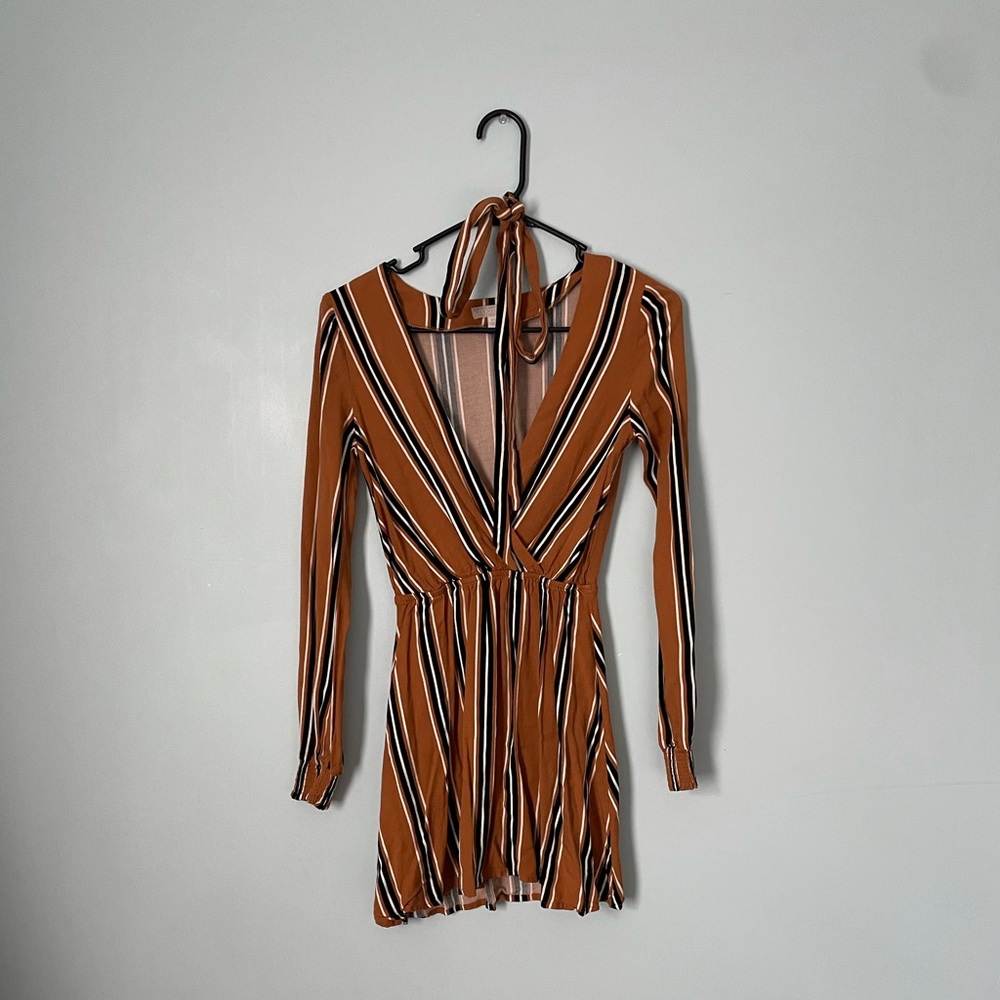 Long sleeve stripe Gianni Bini dress